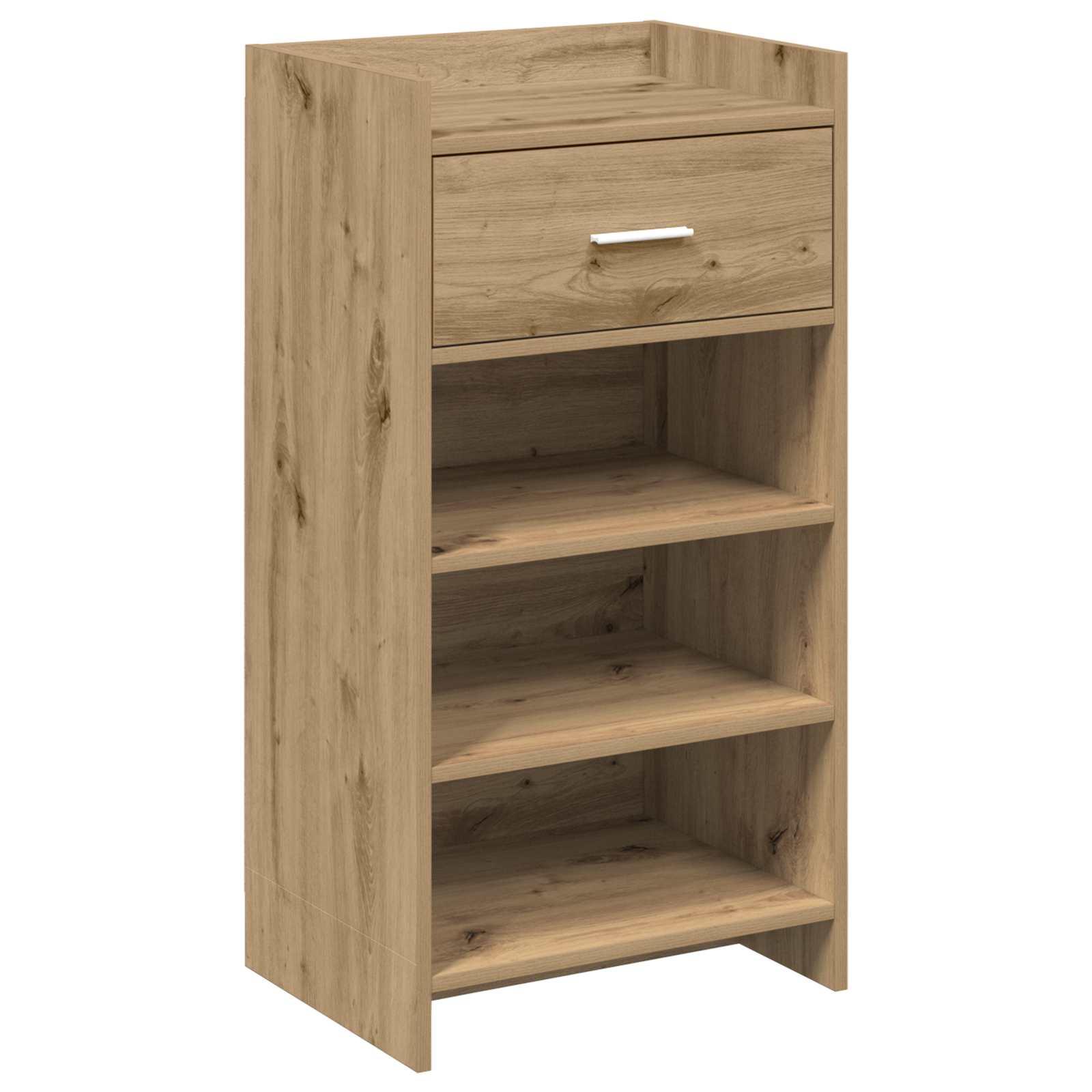 Sko skab med skuffe Artisan-eg 48 x 36 x 92 cm Konstrueret træ