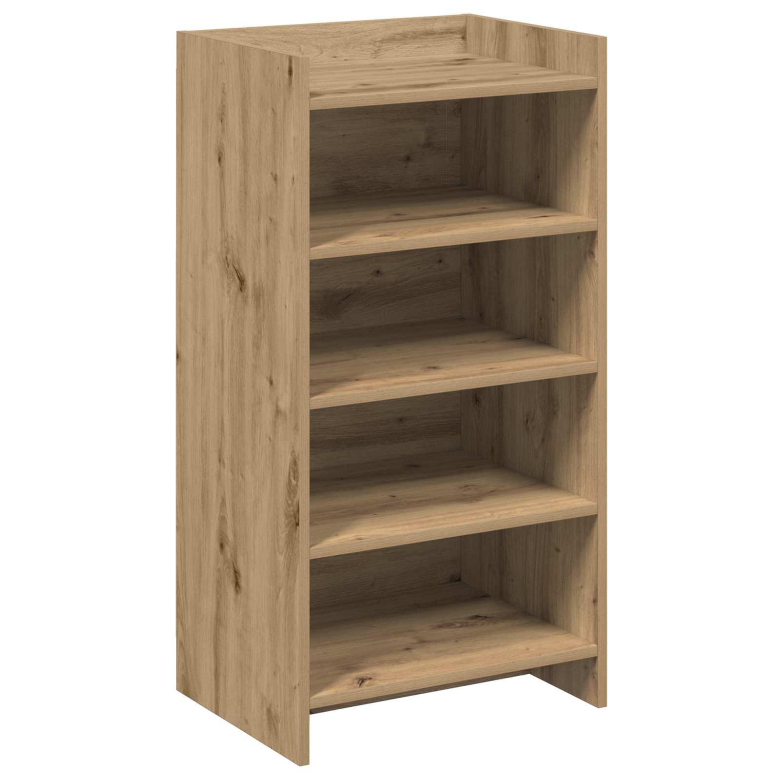 Skoskab i artisan-eg 48 × 36 × 92 cm - konstrueret træ