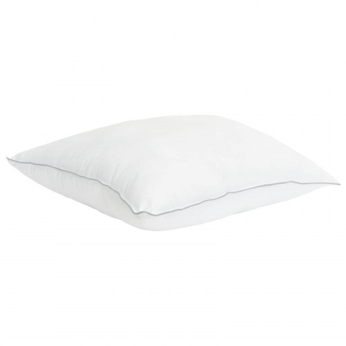 Hovedpuder 2 stk - 80 × 80 cm bambusfiber, hvid