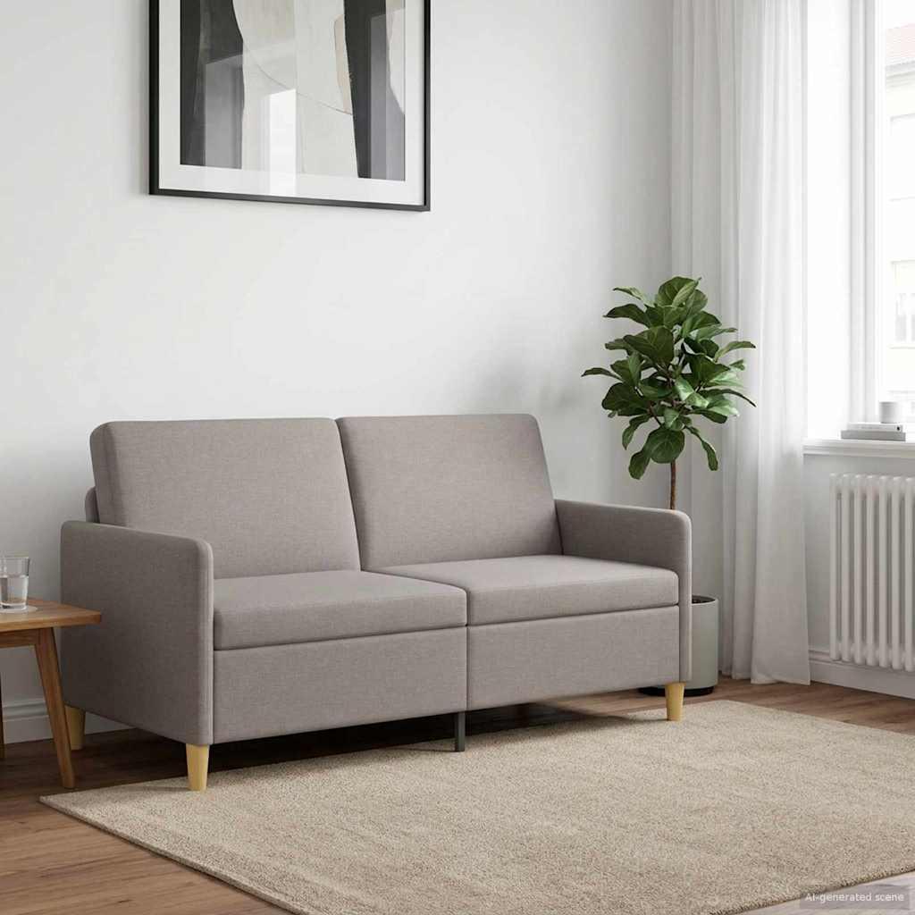 Sofa med opbevaring - gråbrun polyester, 3-personers (172 × 78 × 87 cm)