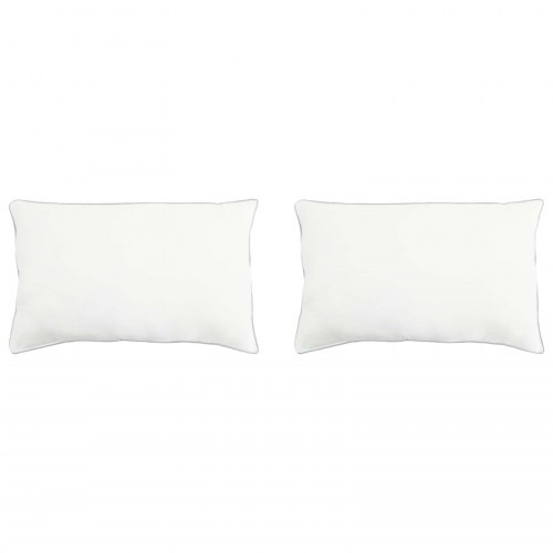 Hovedpuder 2 stk - hvid 60 × 70 cm med bambusfiber