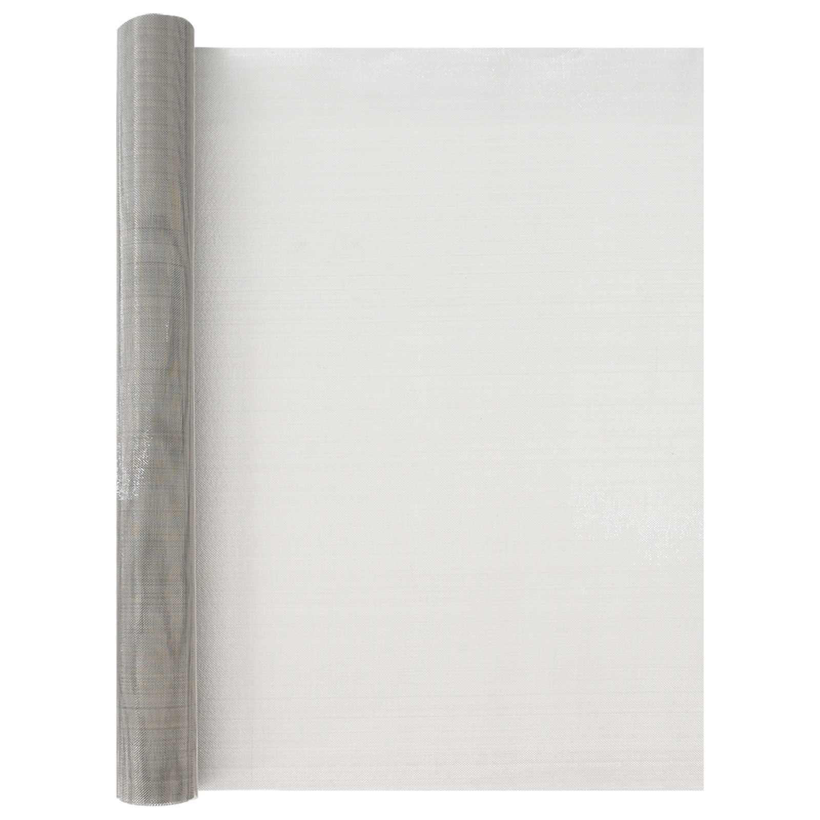 Netskærm i rustfrit stål 201 - 80 × 1.000 cm, 20 mesh, sølv