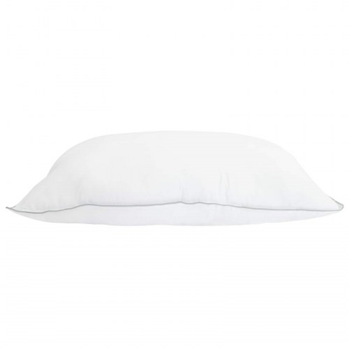Hovedpuder 2 stk - hvid 50 × 75 cm med bambusfiber