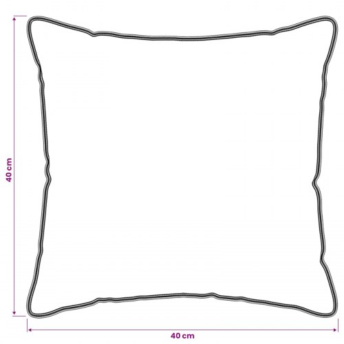 Hovedpuder 2-pak - hvid 40 × 40 cm i bambusfiber