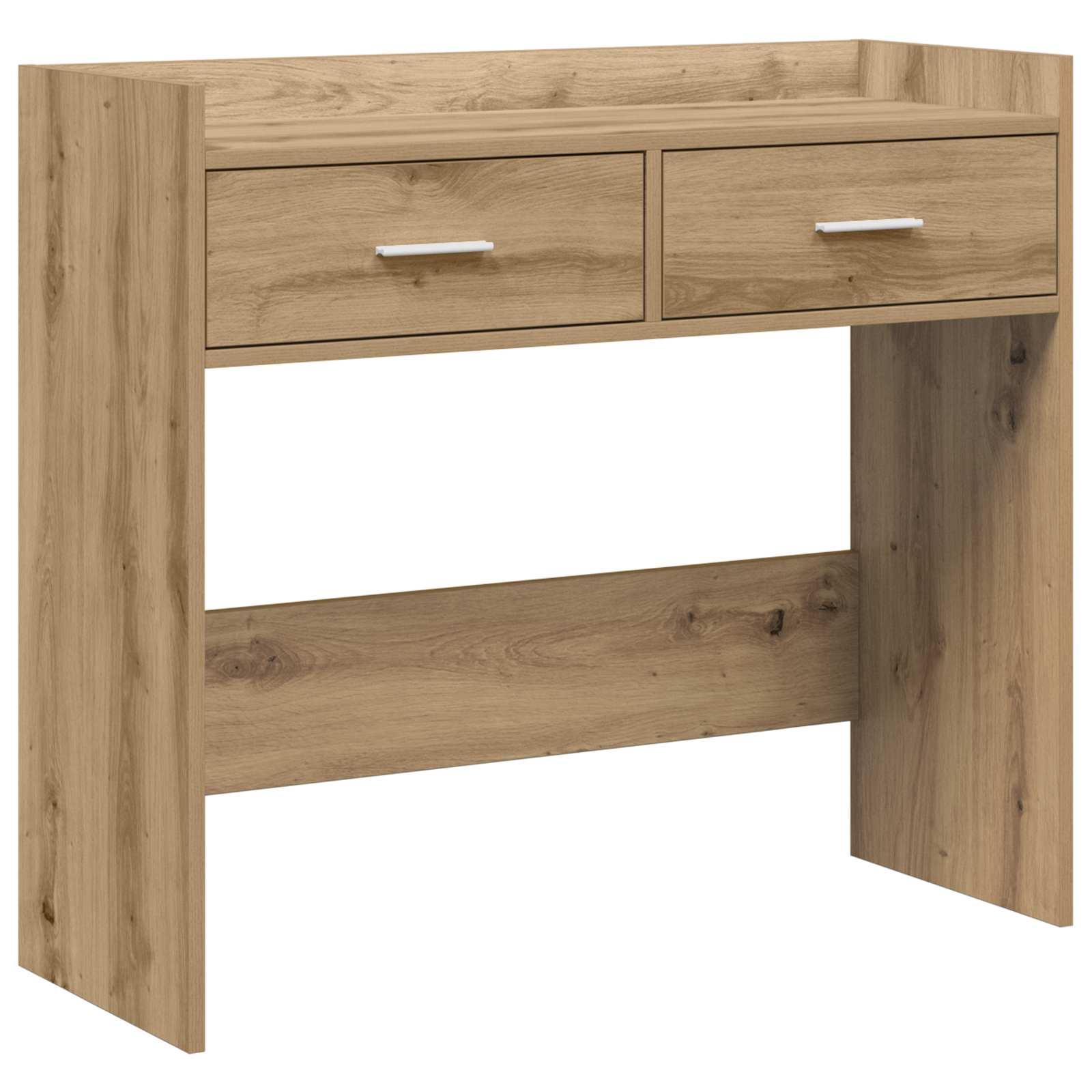 Konsolbord Artisan-eg 90 x 35 x 80 cm Konstrueret træ