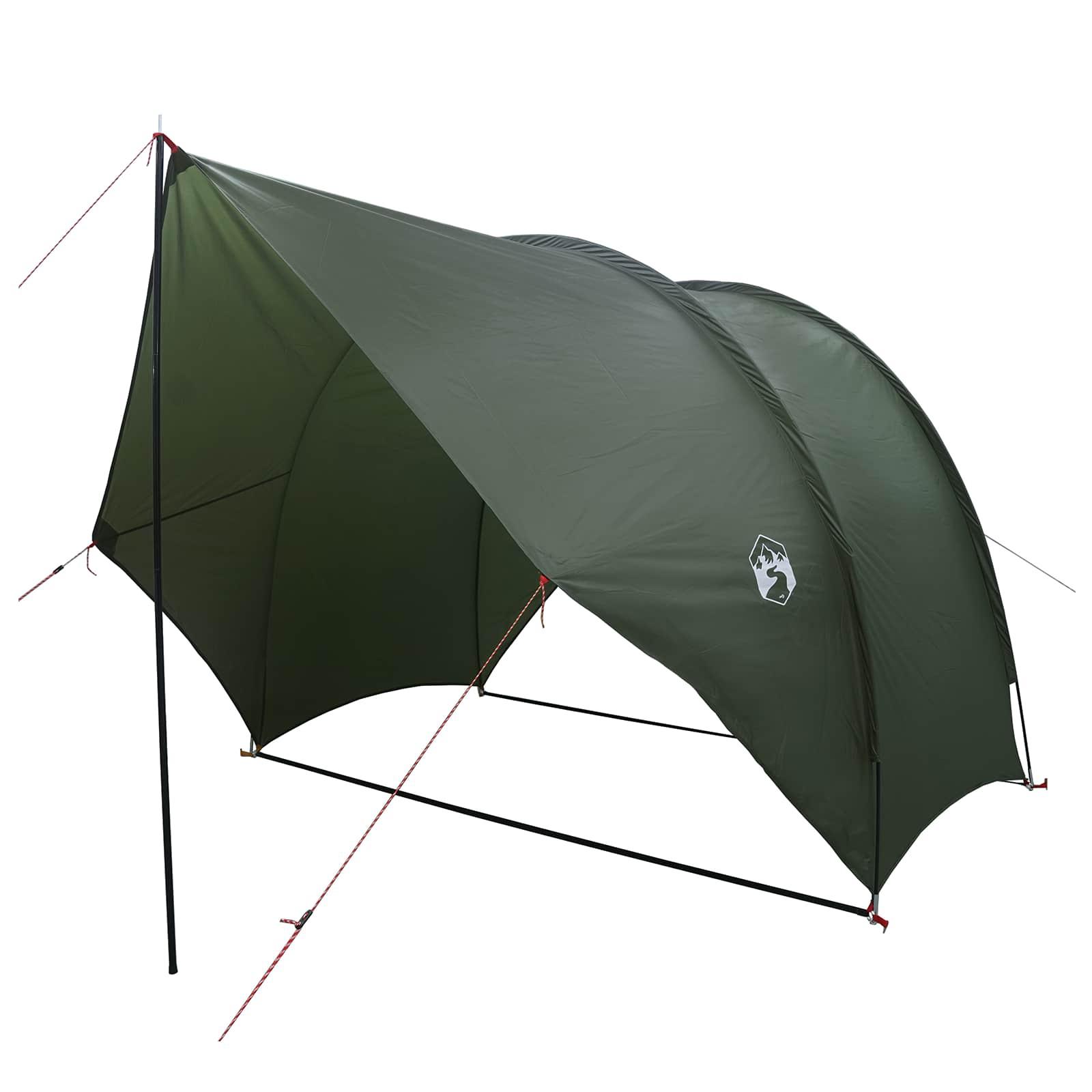 vidaXL Tailgate awning vandafvisende 405 x 280 x 220 cm Army Grøn