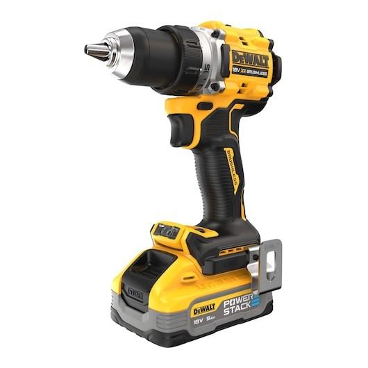 DeWALT DCD800H2T-QW 18V skruemaskine/boremaskine - med 2x 5,0 Ah, kuffert og lader billede
