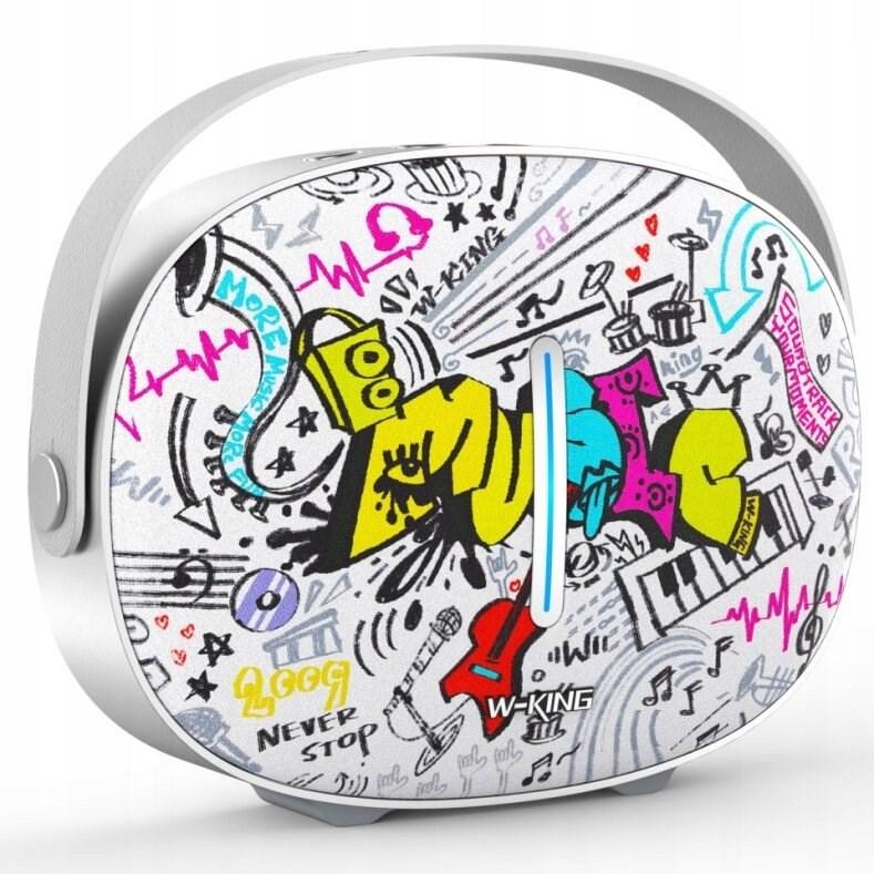 W-King T8II trådløs Bluetooth-højtaler - “music” design