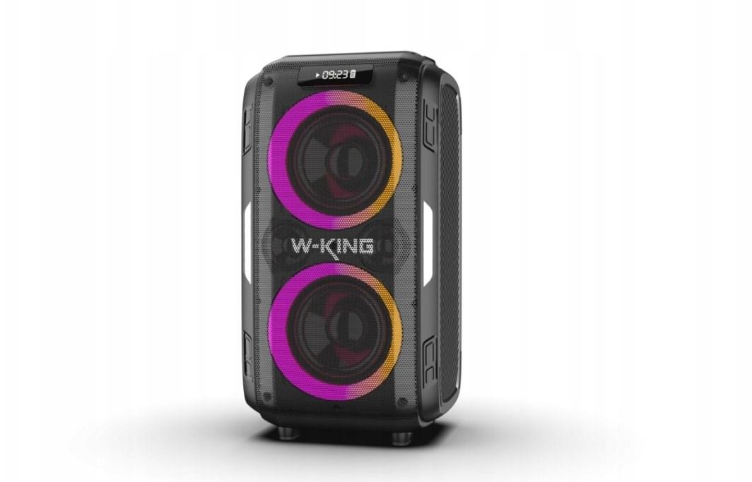 Glosnik W-KING Przenosny glosnik bezprzewodowy W-King T9 Pro czarny