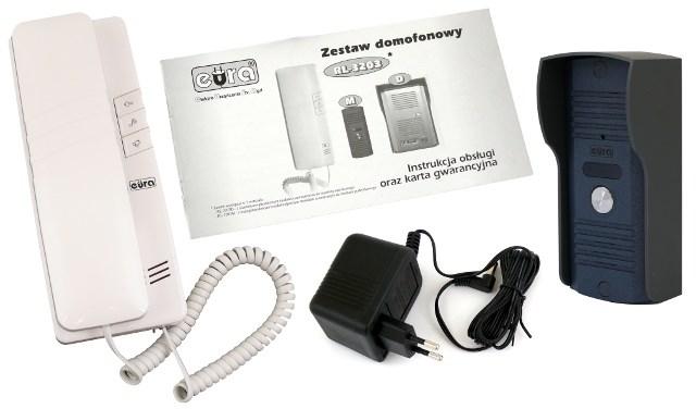 Eura ADP-42A3 RL-3203M dørtelefon-sæt