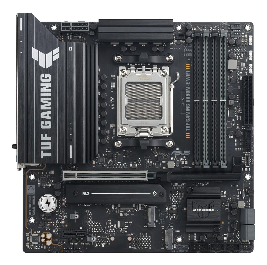 ASUS TUF GAMING B850M-E WIFI Bundkort - AMD B850 - AMD AM5 socket - DDR5 RAM - Micro-ATX