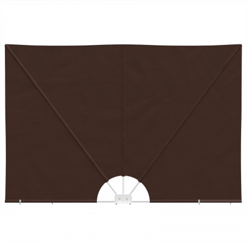 Altanskærm rektangulær 240 x 160 cm - brun