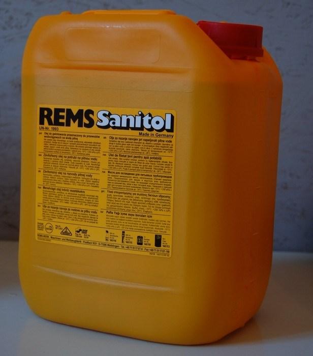 REMS Sanitol gevindrenser - 5 l til drikkevandsinstallation billede