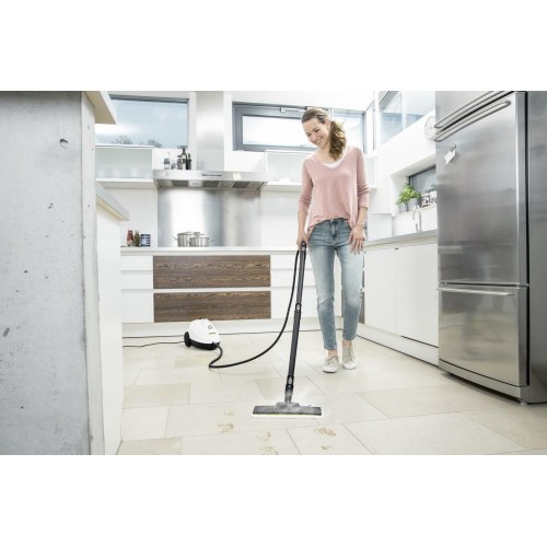 Kärcher SC 2 EasyFix cylinder-damprenser 1,0 l - 1.500 W, sort/hvid