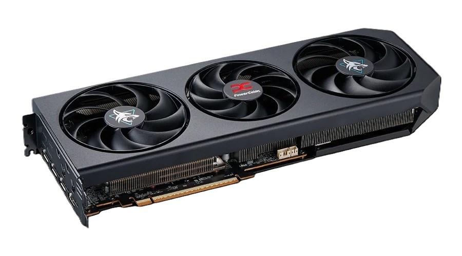 PowerColor Hellhound RX 9070 GRE grafikkort - 12 GB GDDR6, 3x DisplayPort, HDMI billede