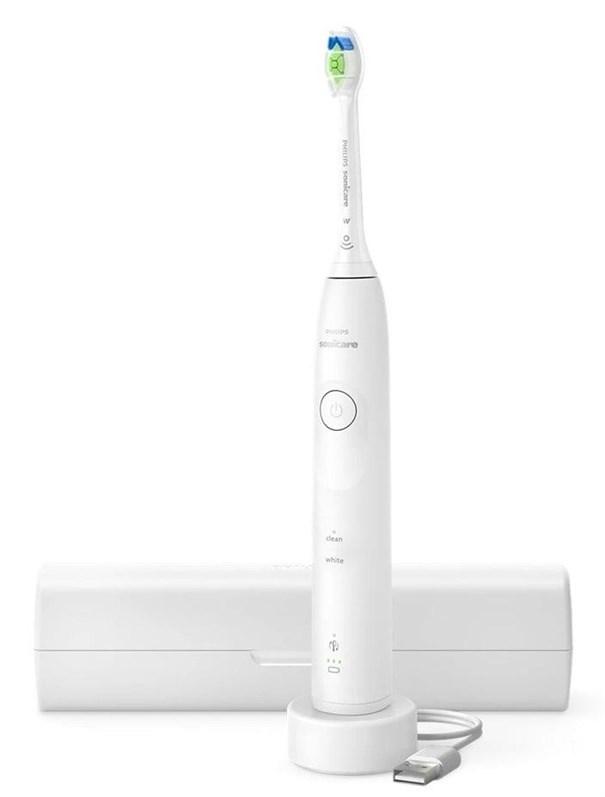 Philips Sonicare 5500 elektrisk tandbørste - hvid (HX7110/02) billede