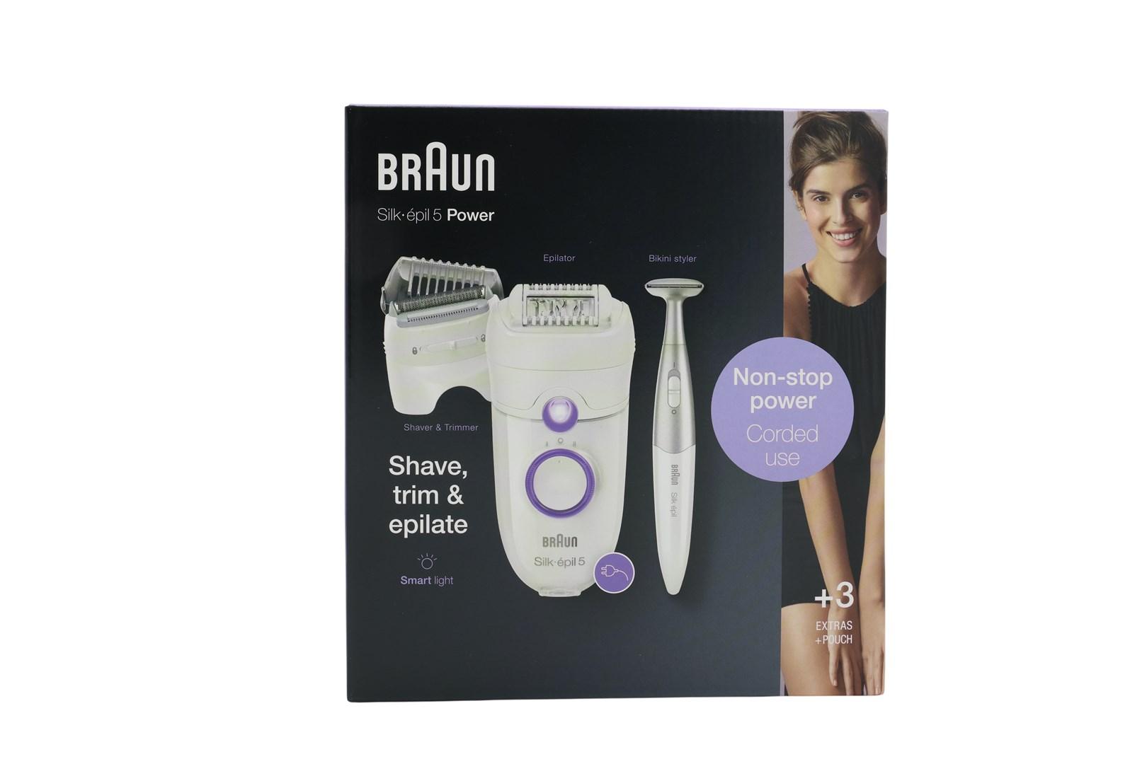 Braun Silk-épil 5-825 Power epilator med ledning billede