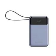 CANYON OnPower 600 powerbank 20.000 mAh med indbygget kabel - PD 65 W, mørkegrå