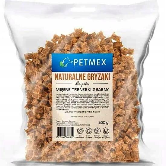 PETMEX rådyr-træningsgodbidder til hund - 500 g