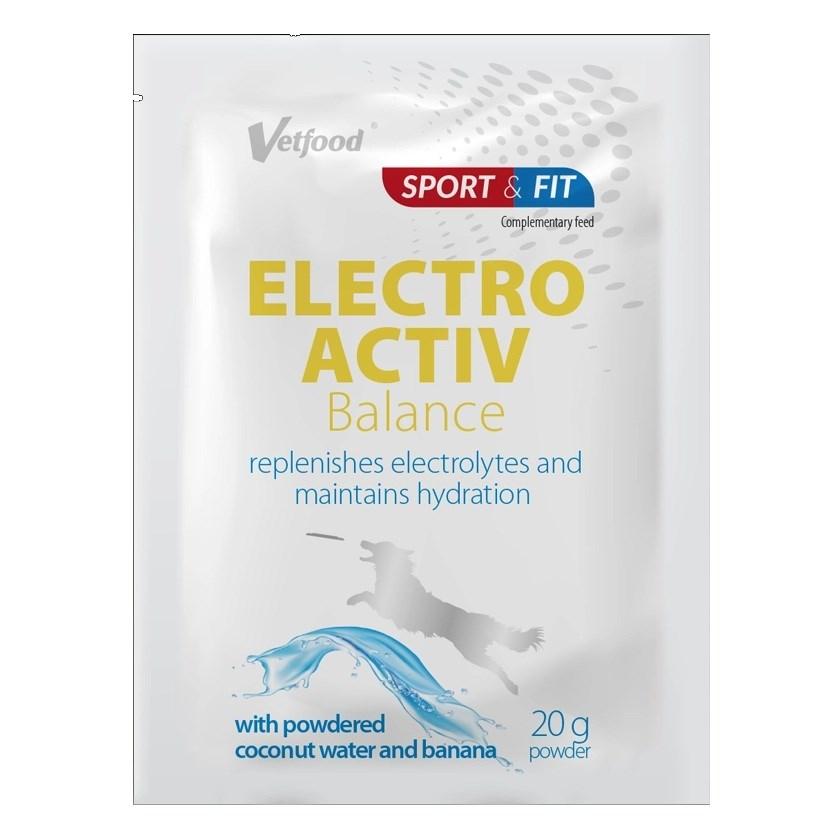 Vetfood Electroactiv Balance - banan, kosttilskud til hund og kat, 20 g pulver