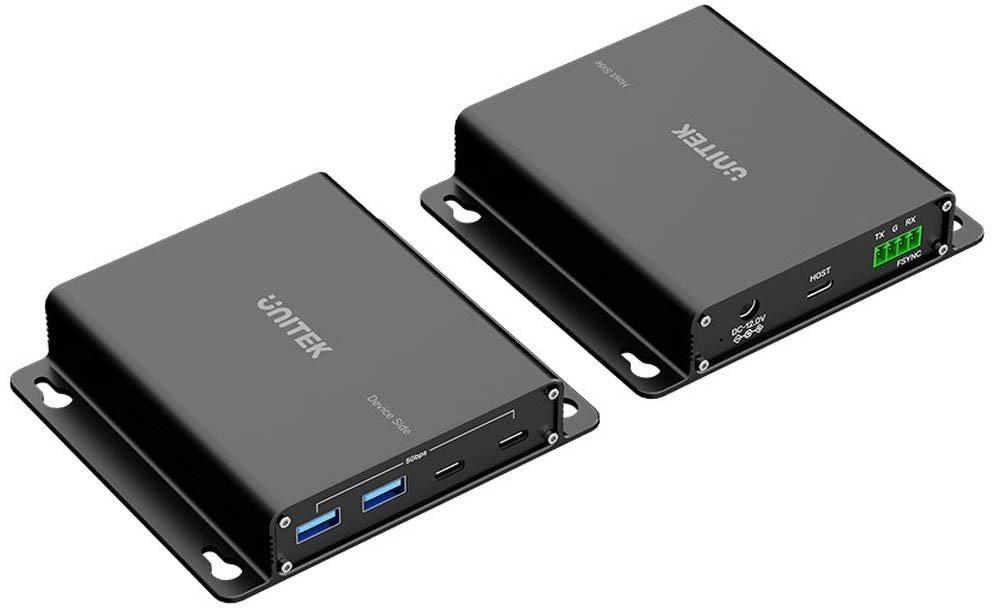 UNITEK USB-forlænger 5 Gb/s over Ethernet - 100 m med hub