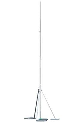 Delta Energy Systems MBT-5.4 ballastfod med teleskopmast - 5,4 m TV-antenne