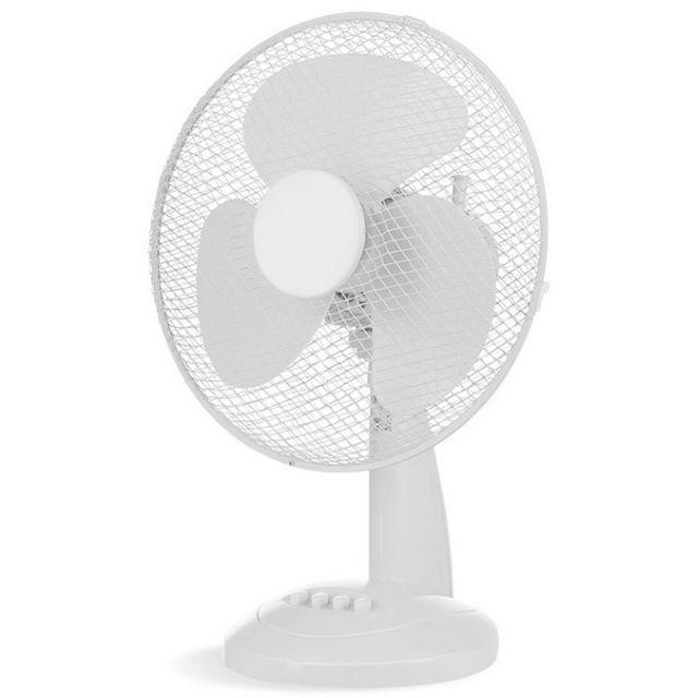 Maestro BT-005 bordventilator 50 W - 30 cm, hvid