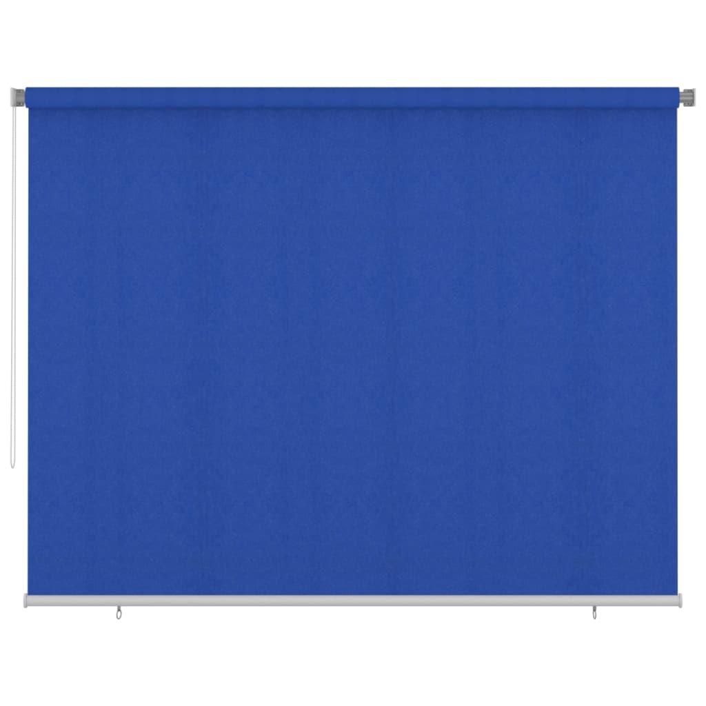 Udendørs rullegardin i HDPE 300 × 230 cm - blå