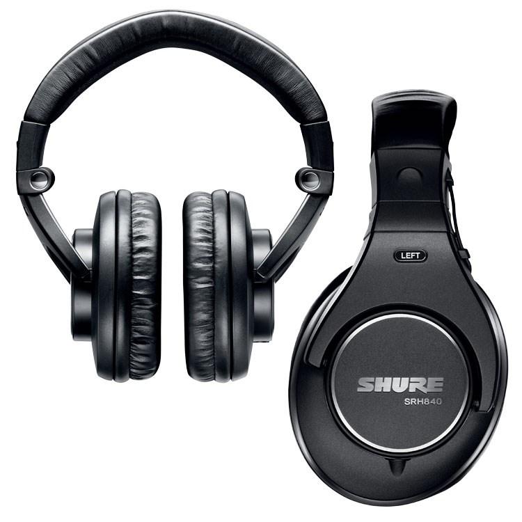 Shure SRH840 kablede høretelefoner - sort