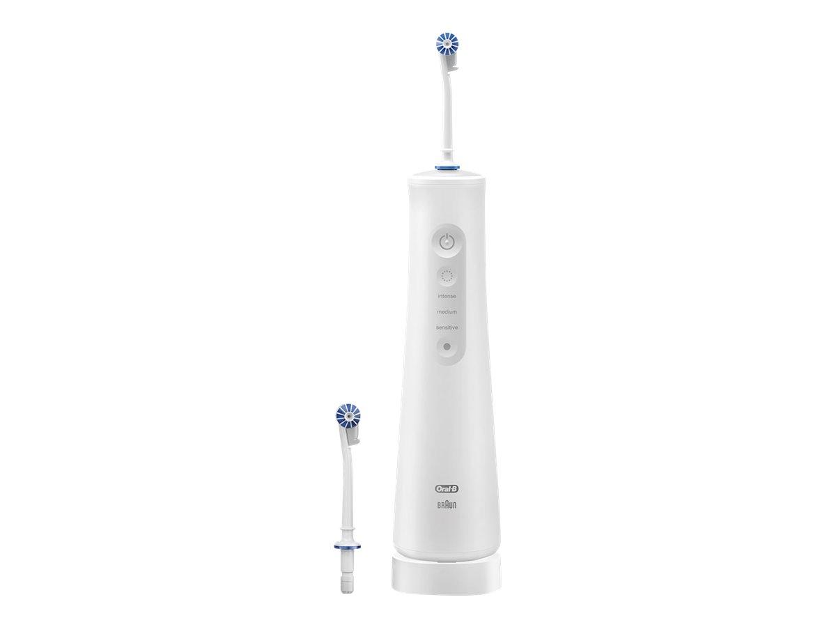 Oral-B Aquacare 6 Pro-Expert trådløs mundskyller - blå/hvid