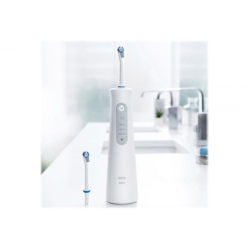 Oral-B Aquacare 6 Pro-Expert trådløs mundskyller - blå/hvid