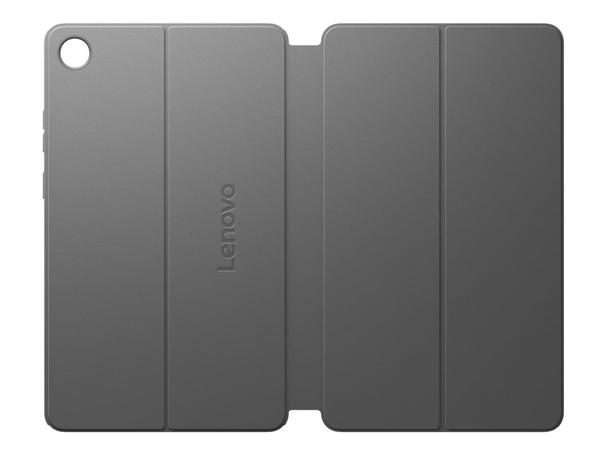 Lenovo - Flipomslag til tablet - polyurethan - luna-grå - for Tab K9 ZAF2, ZAF3  Tab One ZAF0, ZAF1