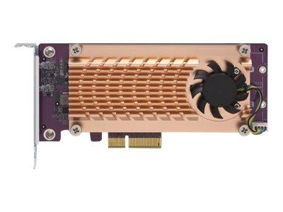QNAP QM2-2P-244A - PCIe lavprofil lagringskontroller til 2x M.2 SSD