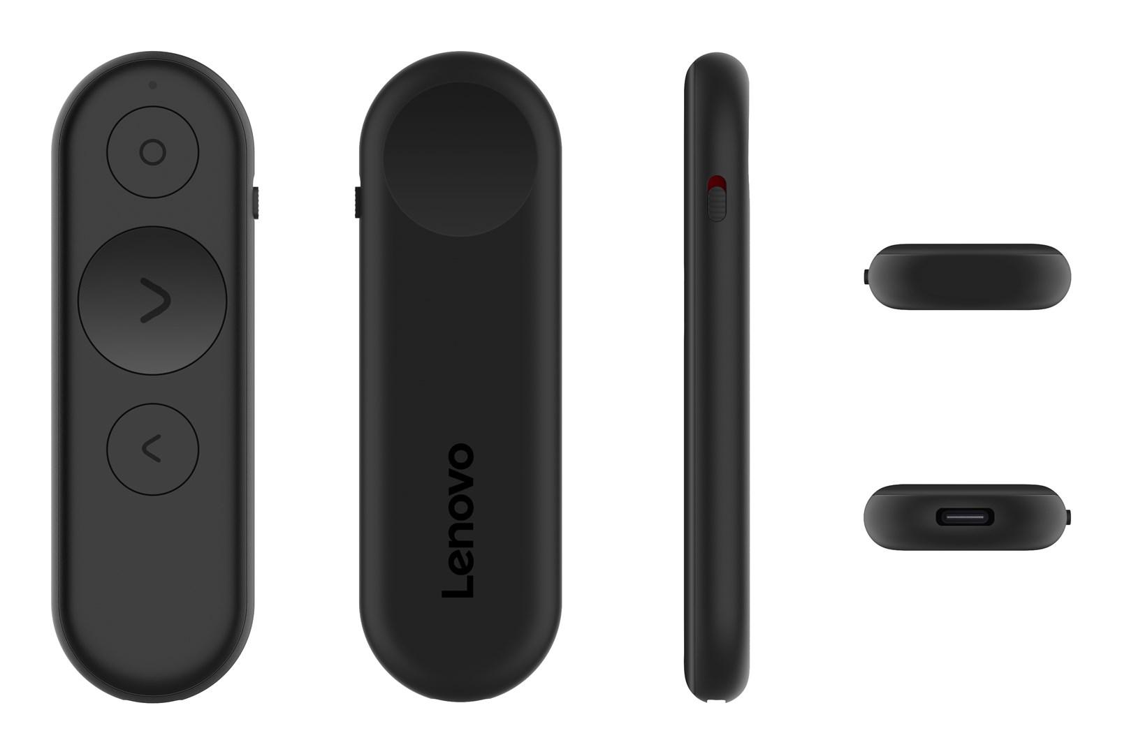 Lenovo 4XW1S62316 Bluetooth-præsentationsfjernbetjening - universal, 3 knapper billede