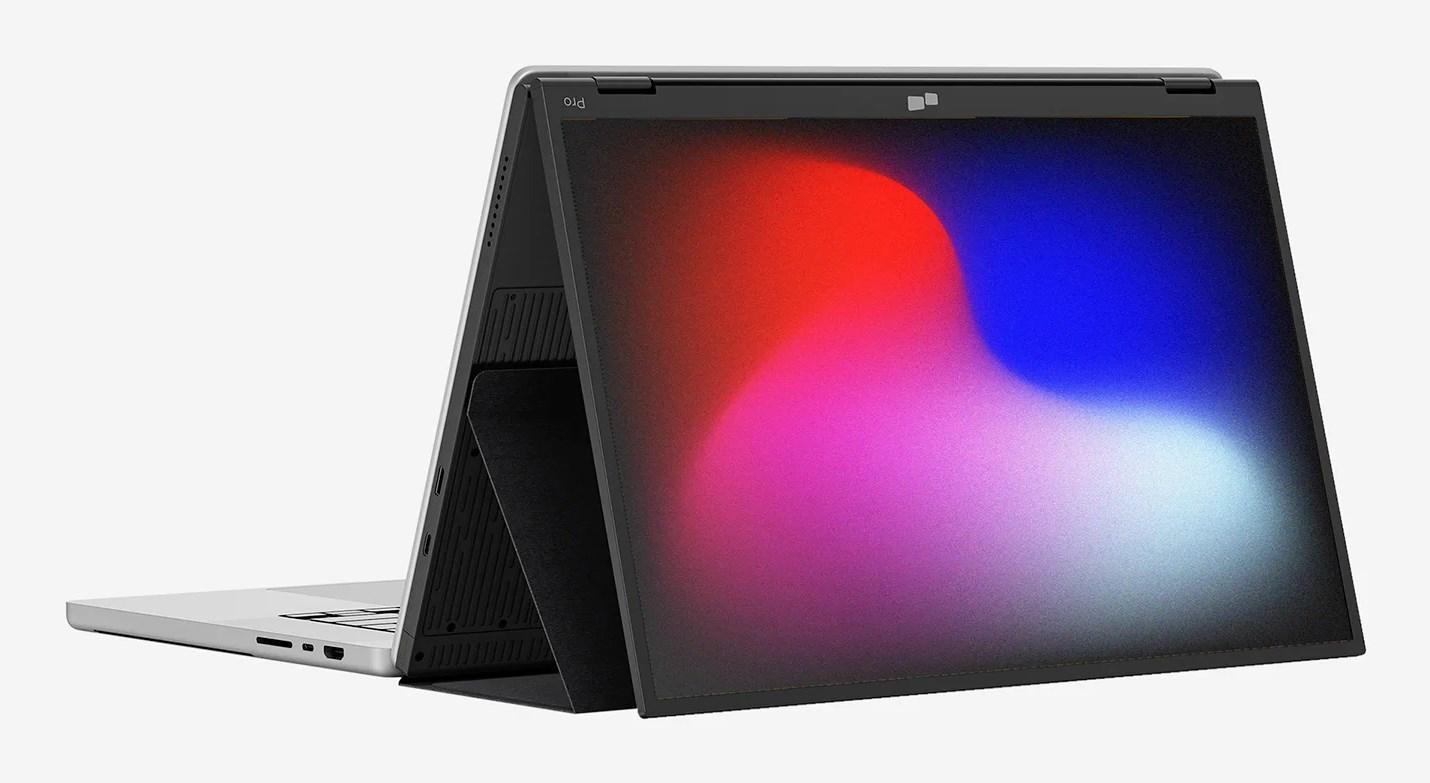 Mobile Pixels Duex Float 2.0 Pro - bærbar skærm 16" 2.5K (2560 × 1600) - Sort billede