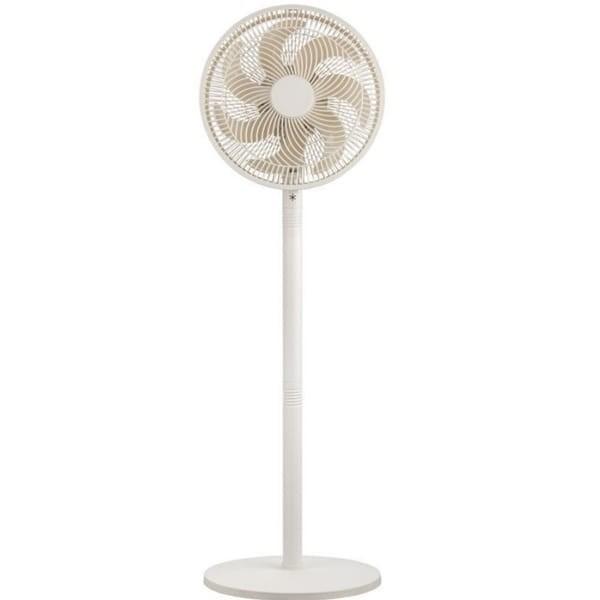 Maestro BT-002 stående ventilator 40 W - hvid, 30 cm, 7-bladet, 90° sving