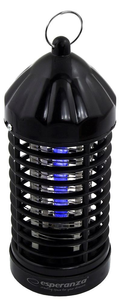 Esperanza EHQ005 elektrisk UV-insektlampe - sort