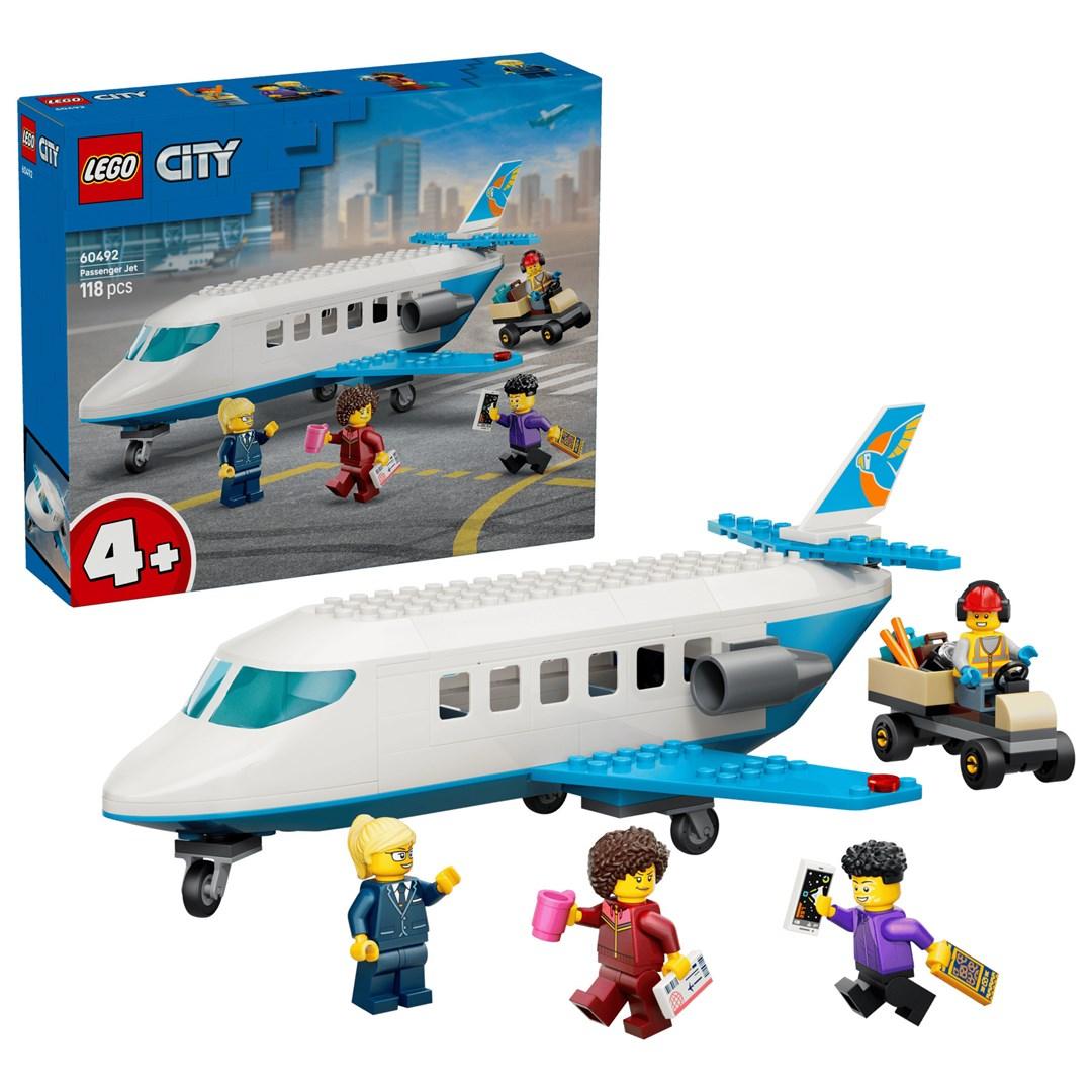 LEGO City 60492 Passagerfly - byggesæt til 4+ (118 dele)