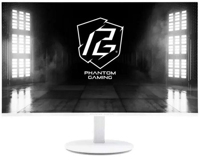 ASRock Phantom Gaming PG27FFS2E-W 27" Full HD gaming-skærm - 240 Hz, hvid