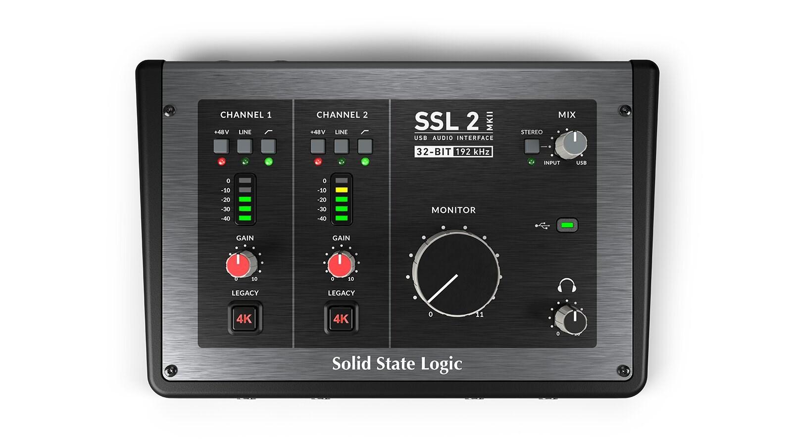 Solid State Logic SSL 2 MKII - USB-C lydinterface 2x2 billede