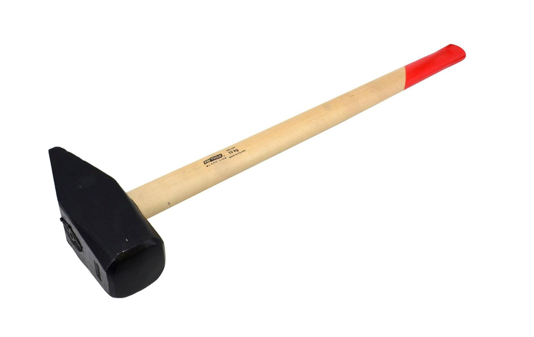 AWTOOLS mukkert 10,0 kg - træskaft, Black Line
