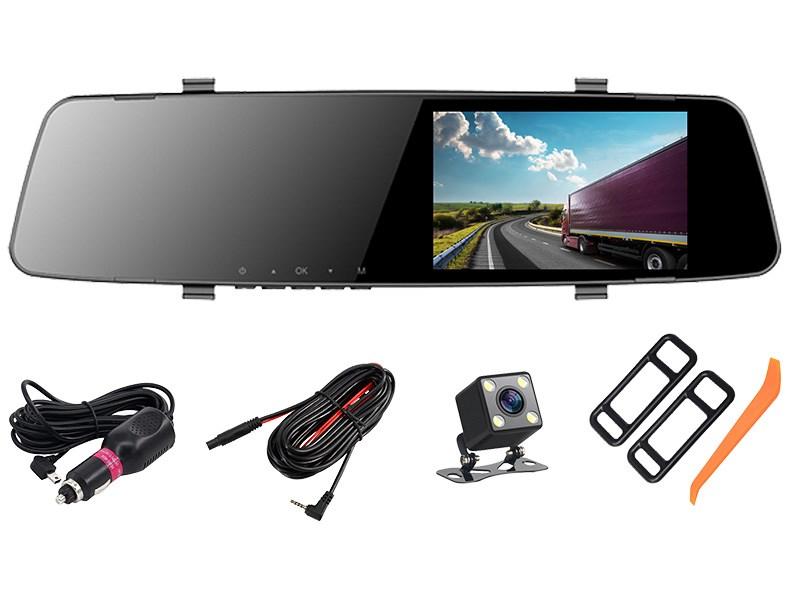 Tracer TRAKAM46937 dashcam - Full HD bakspejlskamera, 4,5" skærm - sort billede