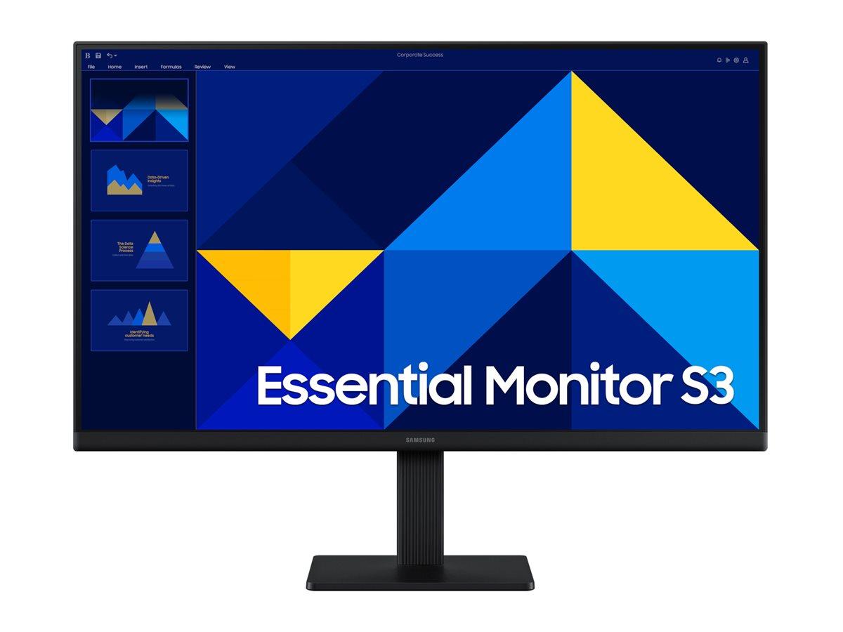 Samsung Essential Monitor S3 24" Full HD IPS 100 Hz - HDMI/VGA billede