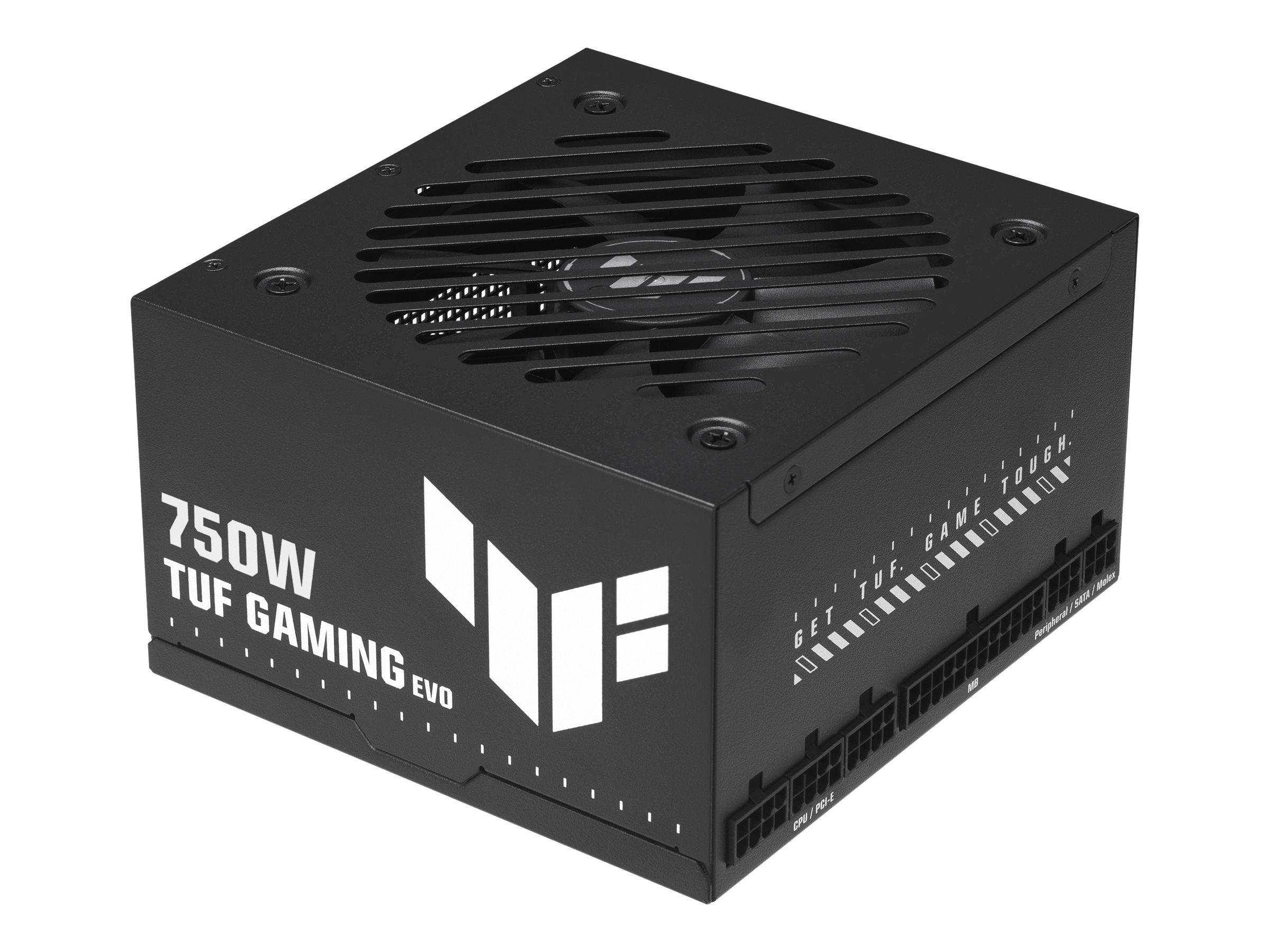 ASUS TUF Gaming EVO 750W strømforsyning - 80 PLUS Bronze, fuldt modulær