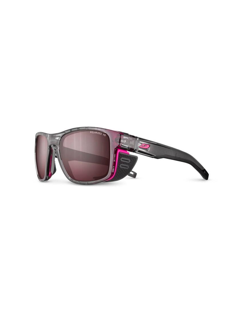 Julbo Shield M - polariserede beskyttelsesbriller Spectron Polarized 3 HD - grå/pink