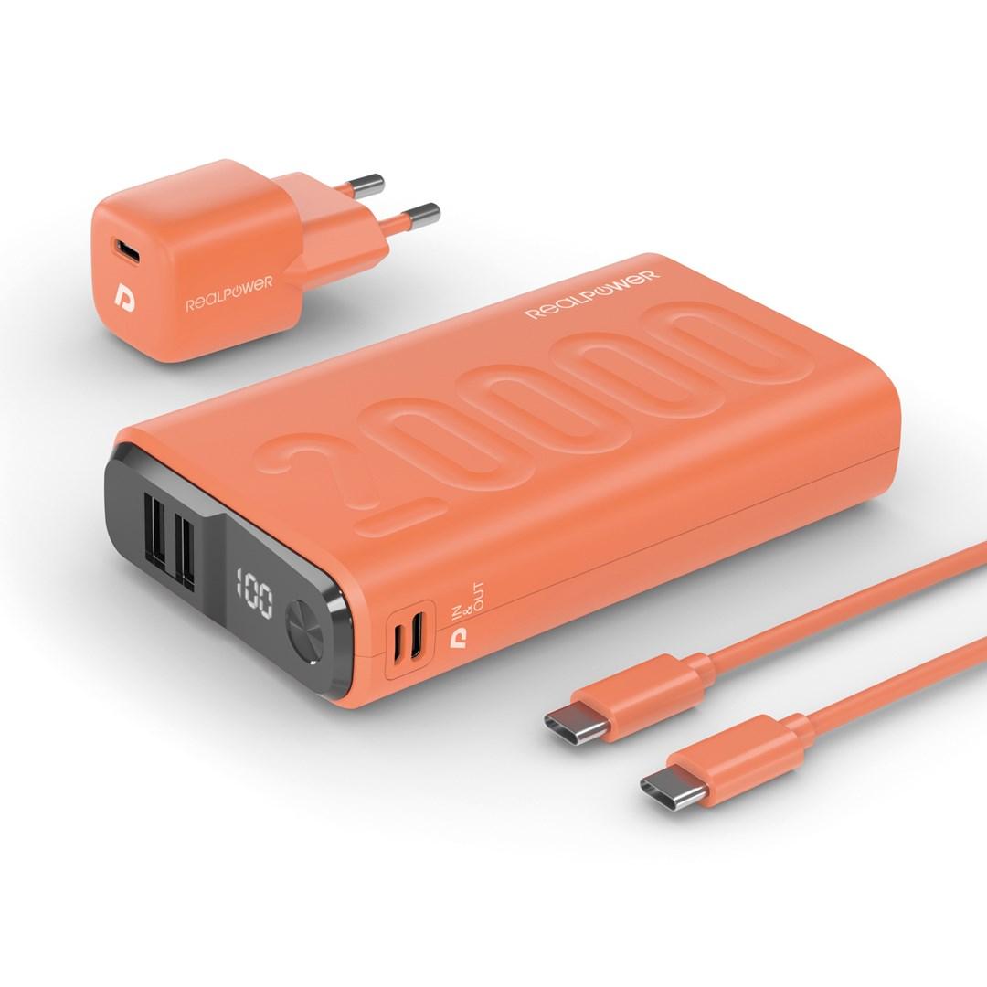 Ultron PB-20000 powerbank 20.000 mAh - orange