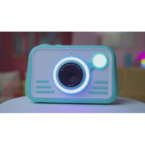 Photo Creator 2.0 instantkamera - arktisblå/hvid, 3″ touchskærm