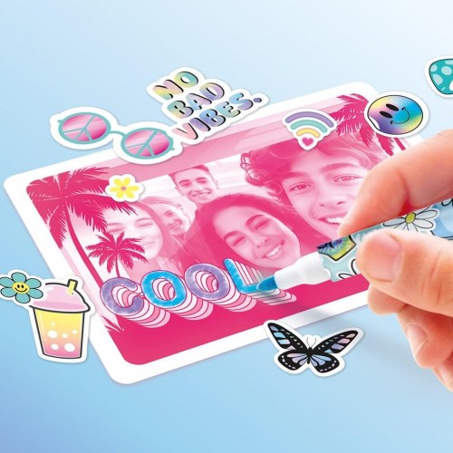Photo Creator 2.0 instantkamera - arktisblå/hvid, 3″ touchskærm