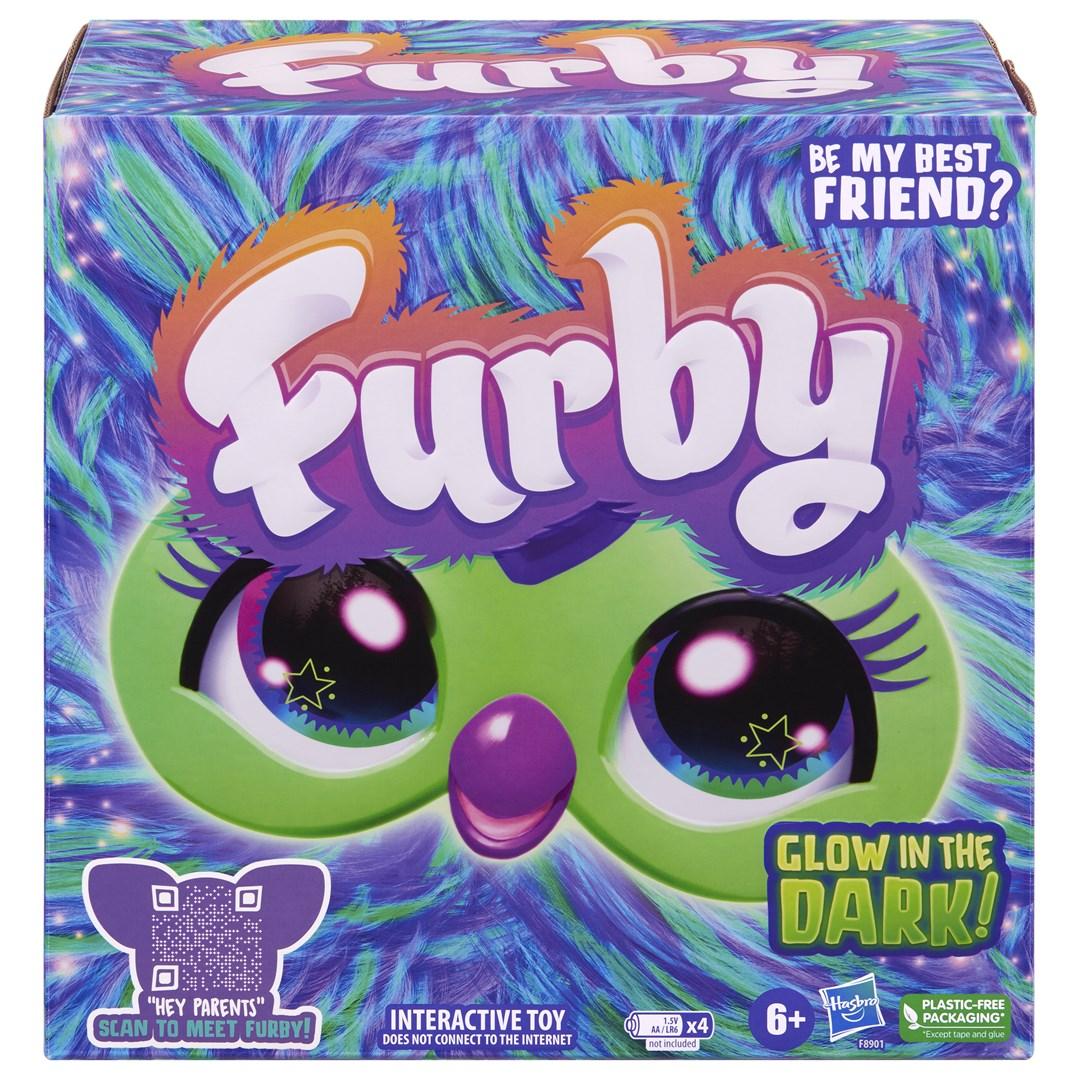 Furby Galaxy - interaktivt legetøj med selvlysende detaljer