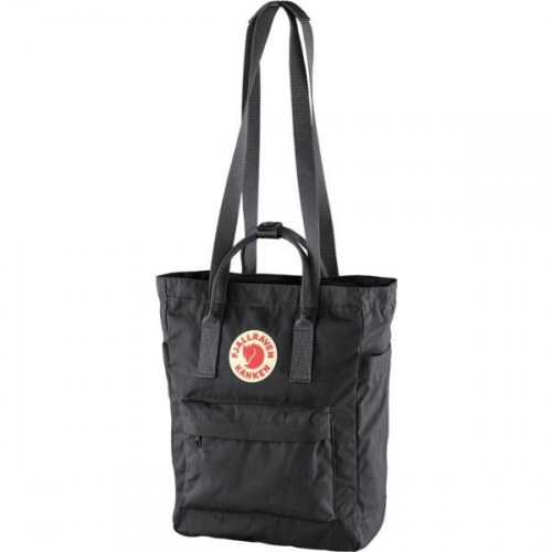 Fjällräven Kånken Totepack - sort kamerataske/rygsæk, 14 l (13" laptop)